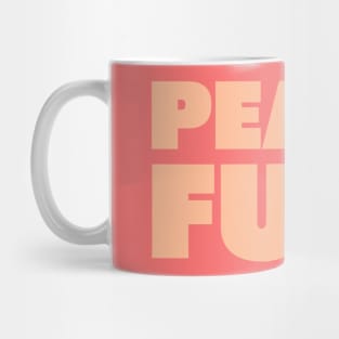 Pantone Color of the Year 2024 Peach Fuzz Mug